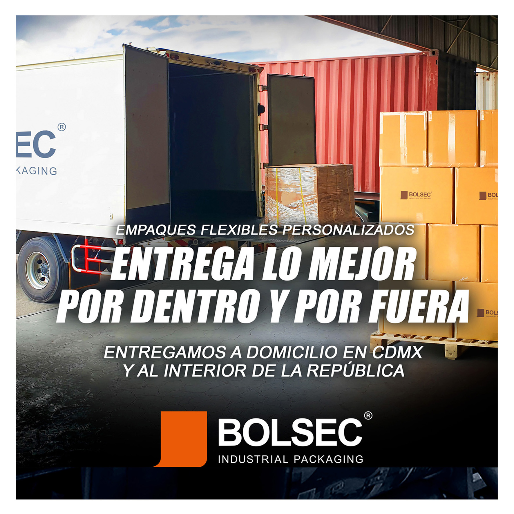 bolsas frosted con logo